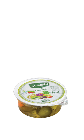 ترشی مخلوط تک نفره 100 گرم 