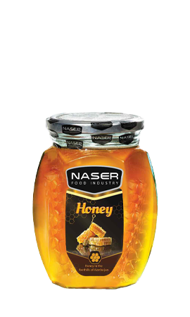 عسل نیم کیلوگرمی موم دار