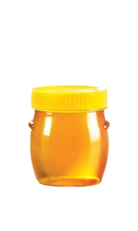 عسل نیم کیلویی خمره ای